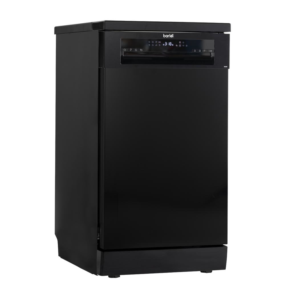 Slimline Freestanding Dishwasher 45cm Wide 10 Place Settings - Black DH267