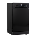 Slimline Freestanding Dishwasher 45cm Wide 10 Place Settings - Black DH267