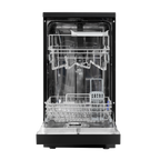 Slimline Freestanding Dishwasher 45cm Wide 10 Place Settings - Black DH267