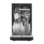 Slimline Freestanding Dishwasher 45cm Wide 10 Place Settings - Black DH267