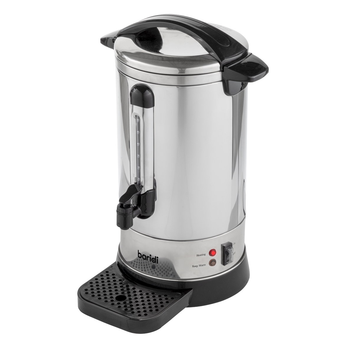Hot Water Boiler/Tea Urn 10L Capacity - Stainless Steel DH269