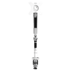 Adjustable Single Monitor Arm with 360° Rotation - White DH26