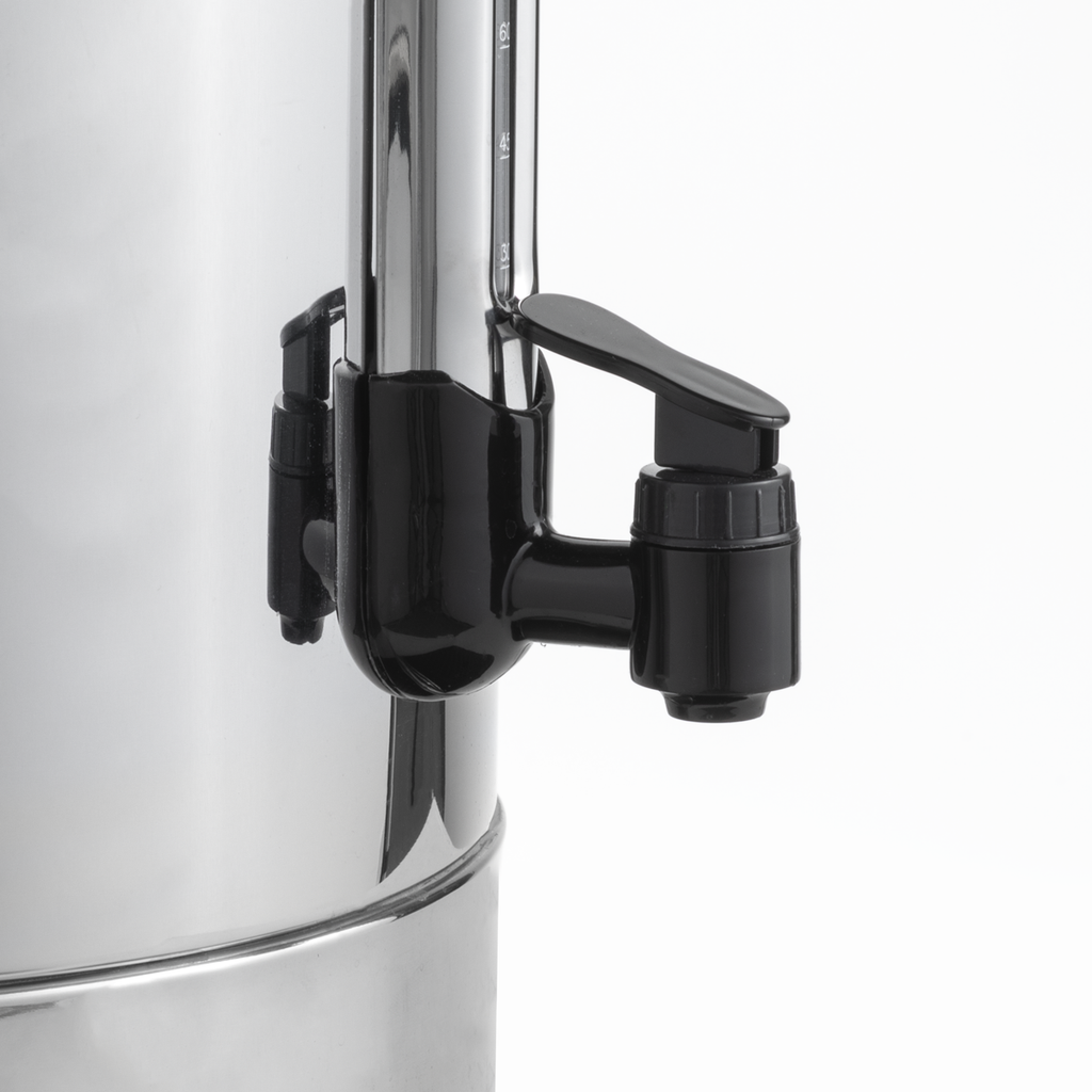 Baridi Hot Water Boiler, Tea Urn, 20L Capacity, Stainless Steel DH270