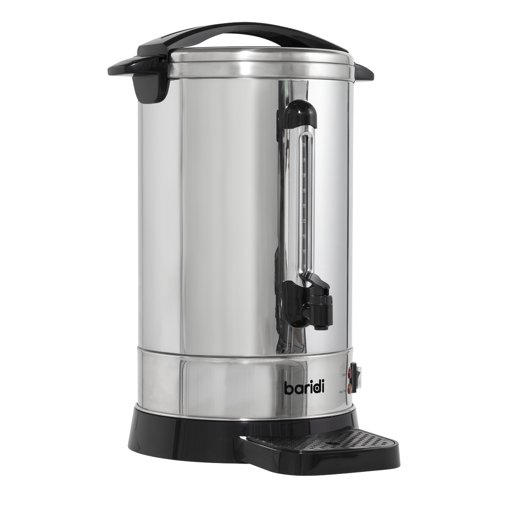 Baridi Hot Water Boiler, Tea Urn, 20L Capacity, Stainless Steel DH270