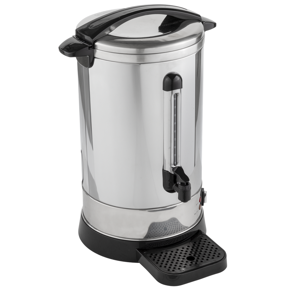 Baridi Hot Water Boiler, Tea Urn, 20L Capacity, Stainless Steel DH270