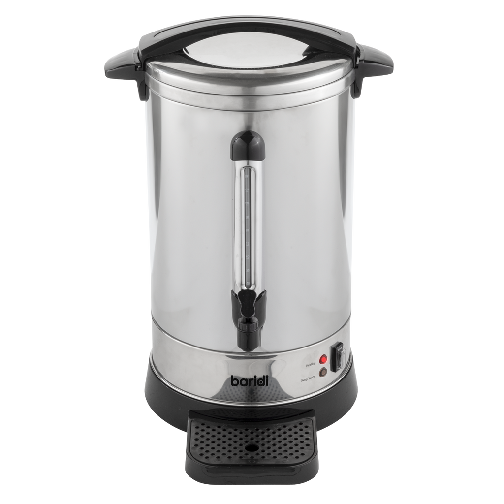Baridi Hot Water Boiler, Tea Urn, 20L Capacity, Stainless Steel DH270
