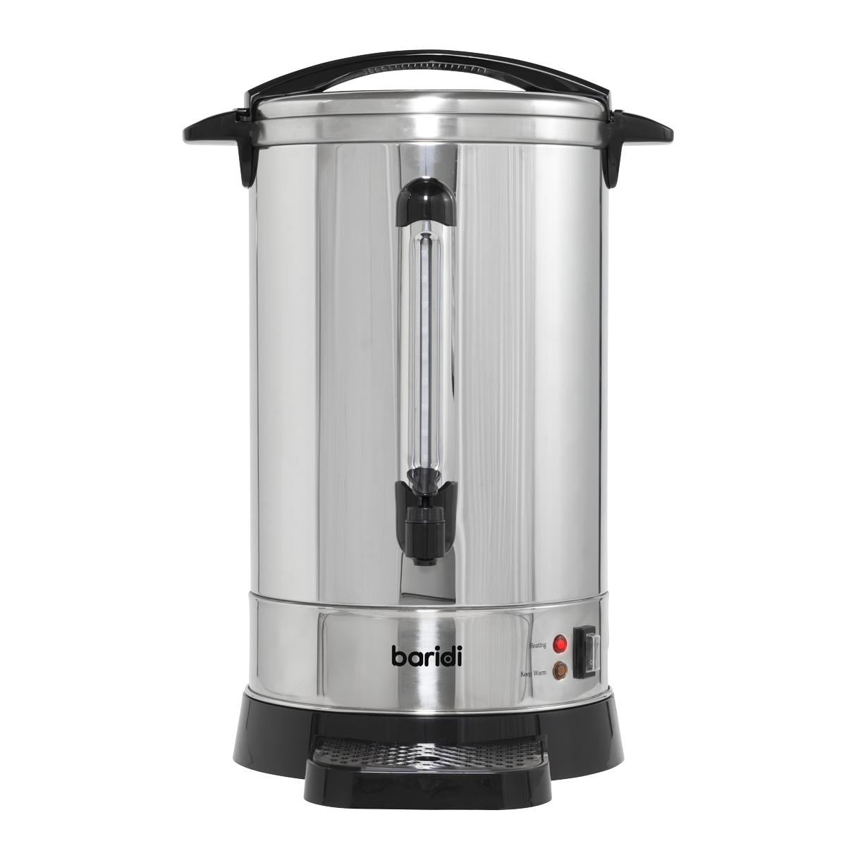 Baridi Hot Water Boiler, Tea Urn, 20L Capacity, Stainless Steel DH270