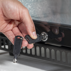 Hinged Double Door, Back Bar Drinks Fridge/Cooler, 190L Capacity, 262 Cans - Black DH272