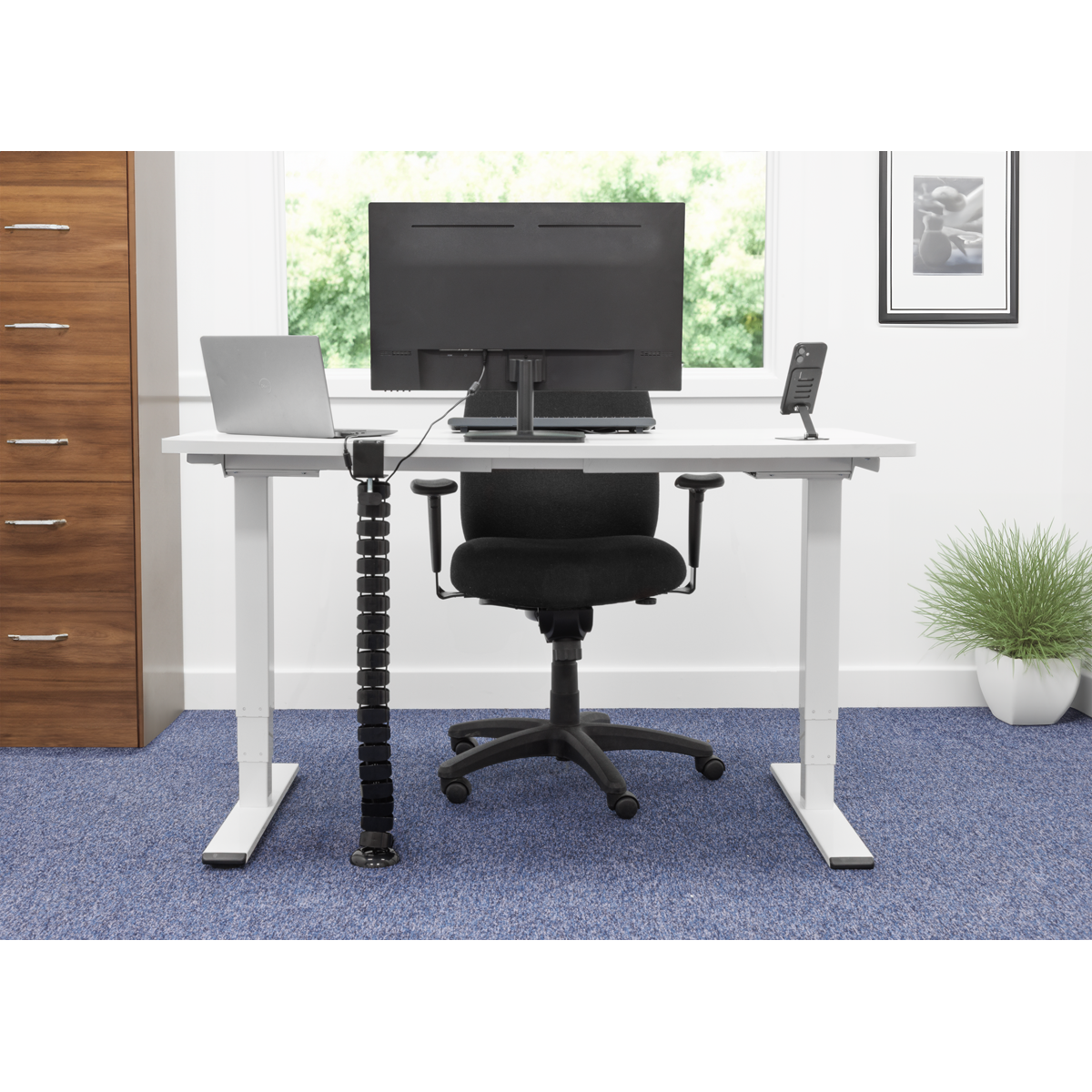 Flexible Cable Management System, Clamp-On 1.3m DH274