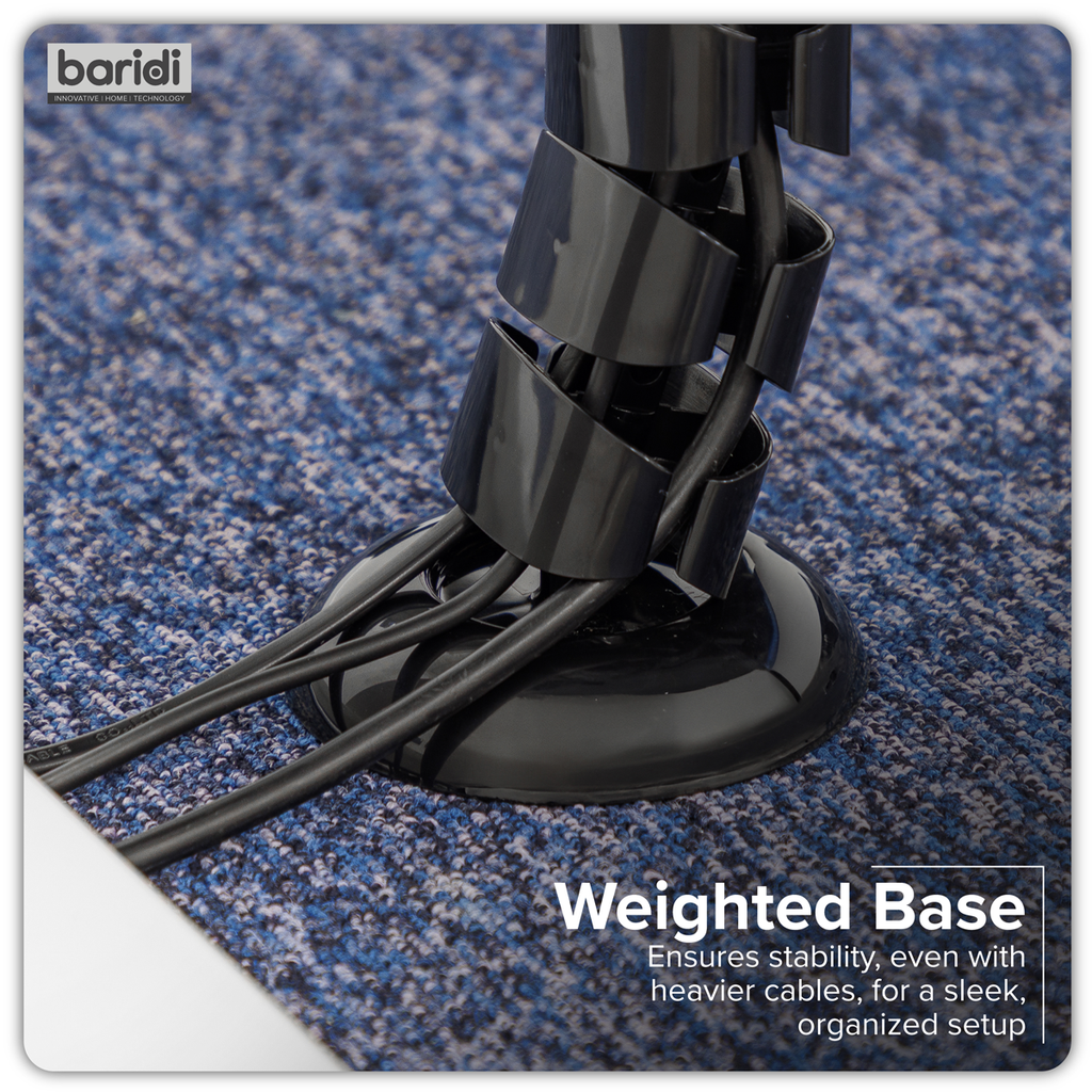 Flexible Cable Management System, Clamp-On 1.3m DH274