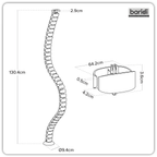 Flexible Cable Management System, Magnetic 1.3m DH275