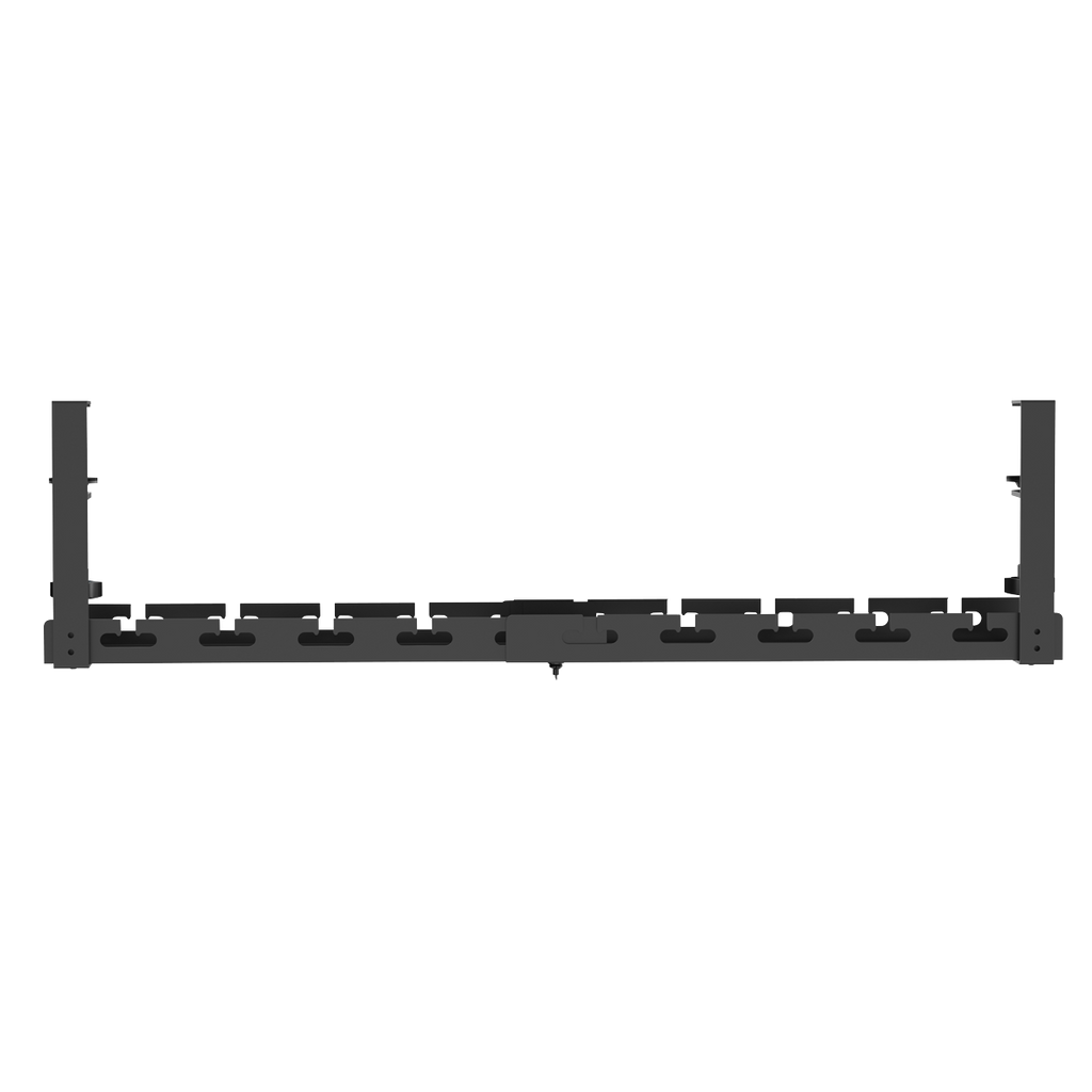 Extendable Cable Management Tray 435/730 x 130 x 190mm - Black DH276