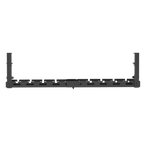 Extendable Cable Management Tray 435/730 x 130 x 190mm - Black DH276