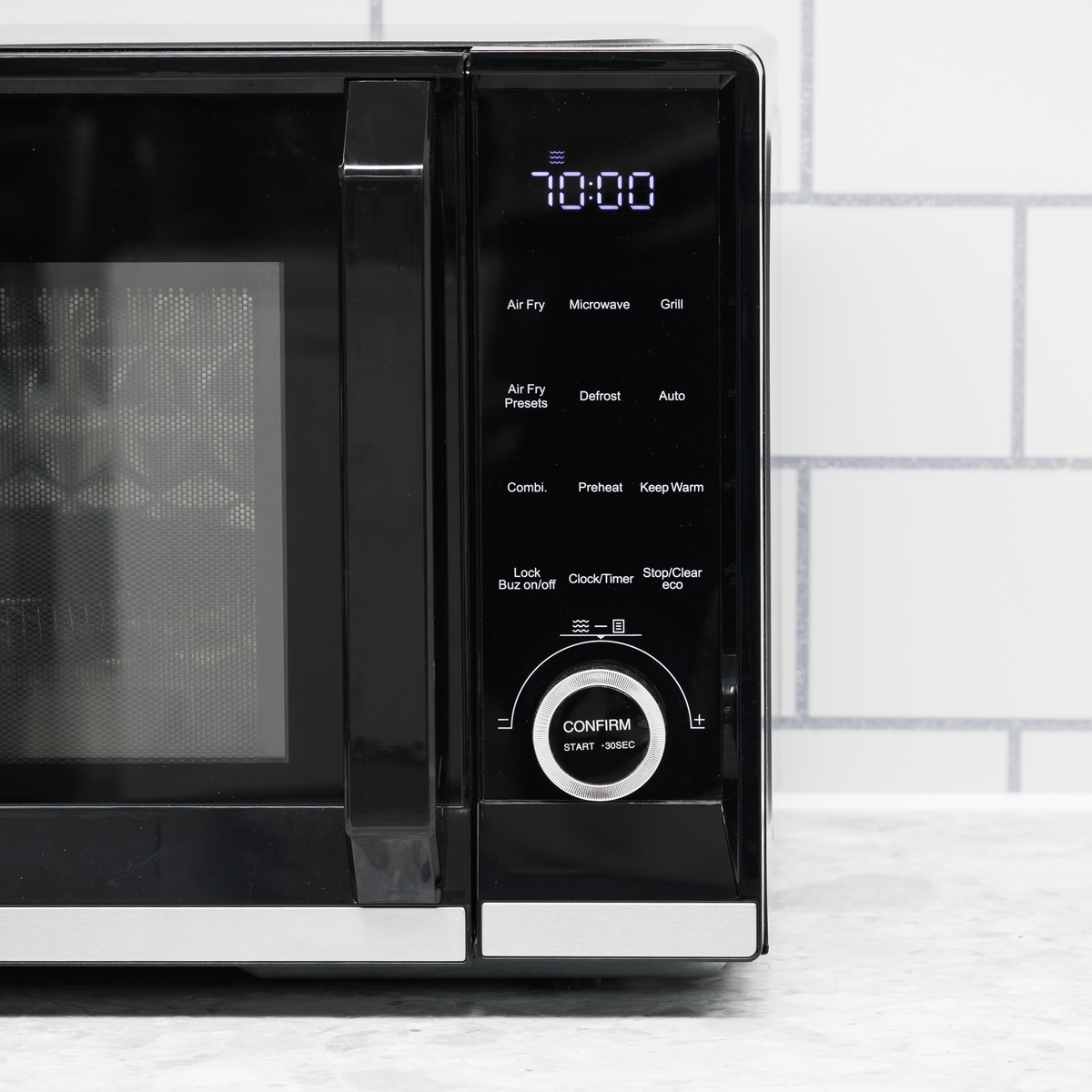 7-in-1 Air Fryer Microwave & Grill, 28L Capacity - Black DH277