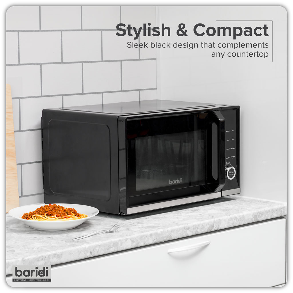 7-in-1 Air Fryer Microwave & Grill, 28L Capacity - Black DH277