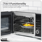 7-in-1 Air Fryer Microwave & Grill, 28L Capacity - Black DH277