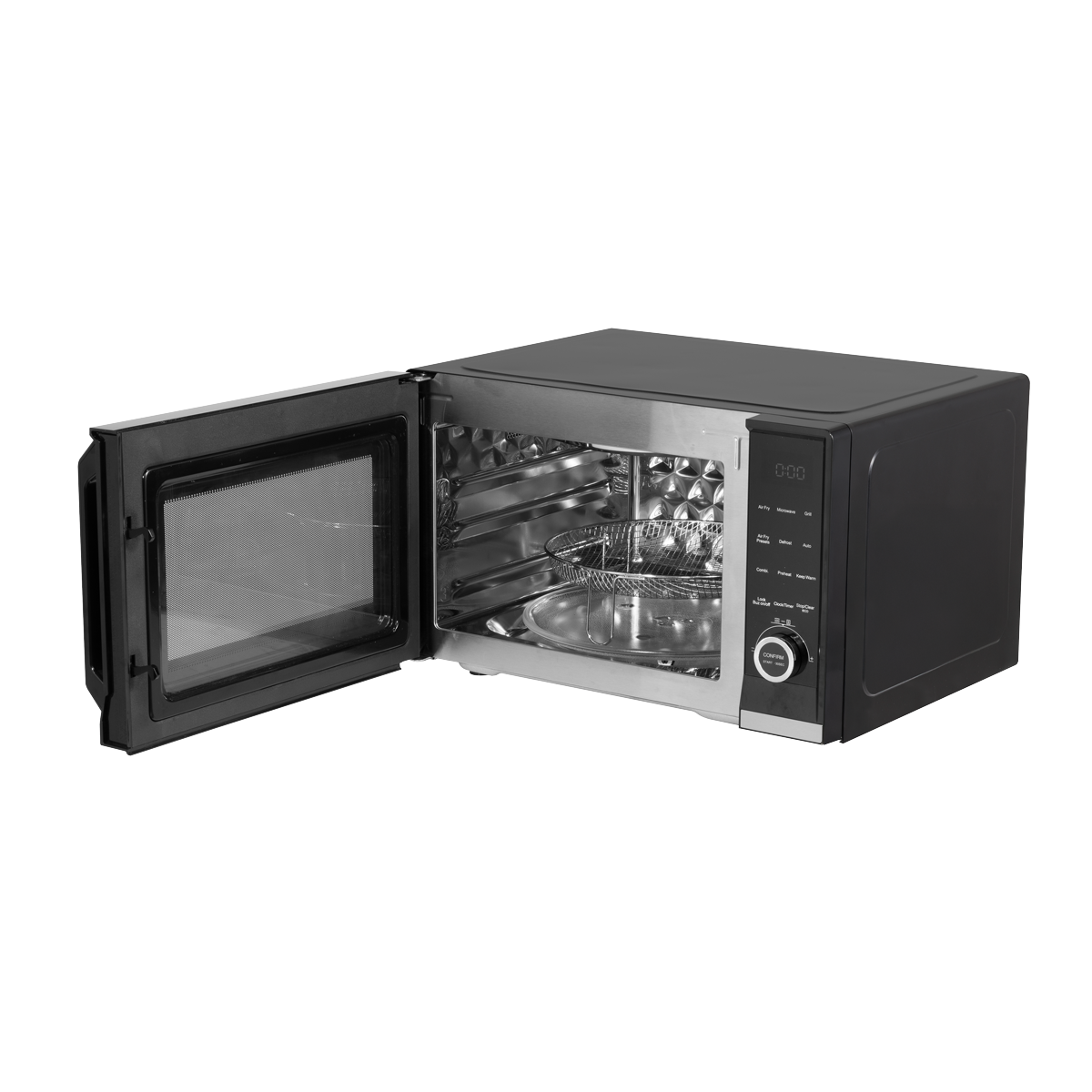7-in-1 Air Fryer Microwave & Grill, 28L Capacity - Black DH277