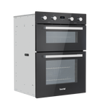 72cm Built-Under Double Oven, 74L Capacity, Energy Rating A – Black DH278