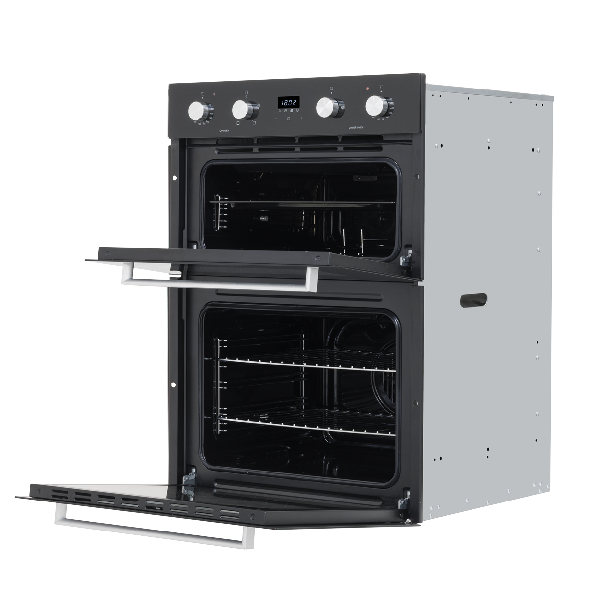 72cm Built-Under Double Oven, 74L Capacity, Energy Rating A – Black DH278