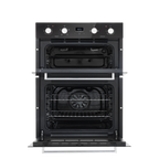 72cm Built-Under Double Oven, 74L Capacity, Energy Rating A – Black DH278