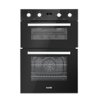 90cm Built-In Double Oven, 88L Capacity, Energy Rating A – Black DH279