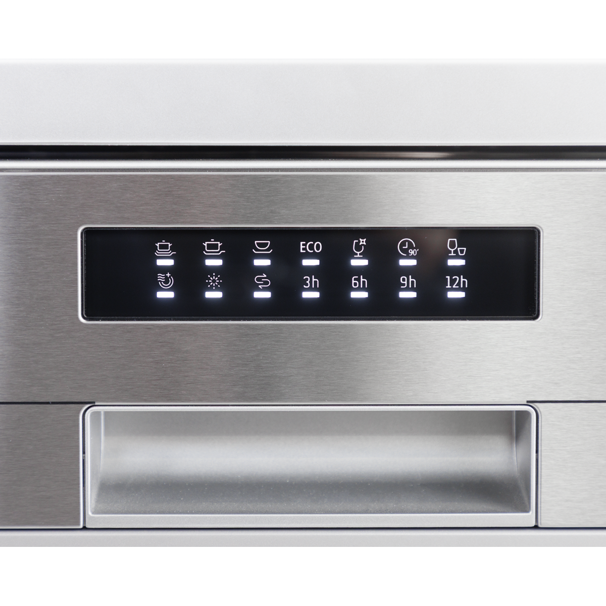 Regular Sized Freestanding Dishwasher 60cm Wide 13 Place Settings - Silver DH280