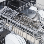 Regular Sized Freestanding Dishwasher 60cm Wide 13 Place Settings - Silver DH280