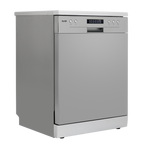 Regular Sized Freestanding Dishwasher 60cm Wide 13 Place Settings - Silver DH280