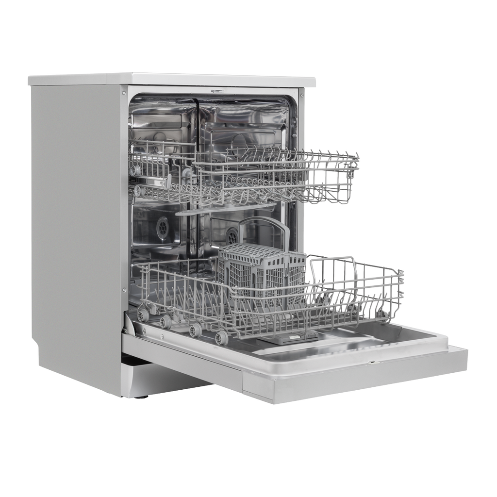 Regular Sized Freestanding Dishwasher 60cm Wide 13 Place Settings - Silver DH280