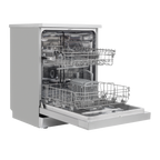 Regular Sized Freestanding Dishwasher 60cm Wide 13 Place Settings - Silver DH280