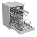 Regular Sized Freestanding Dishwasher 60cm Wide 13 Place Settings - Silver DH280