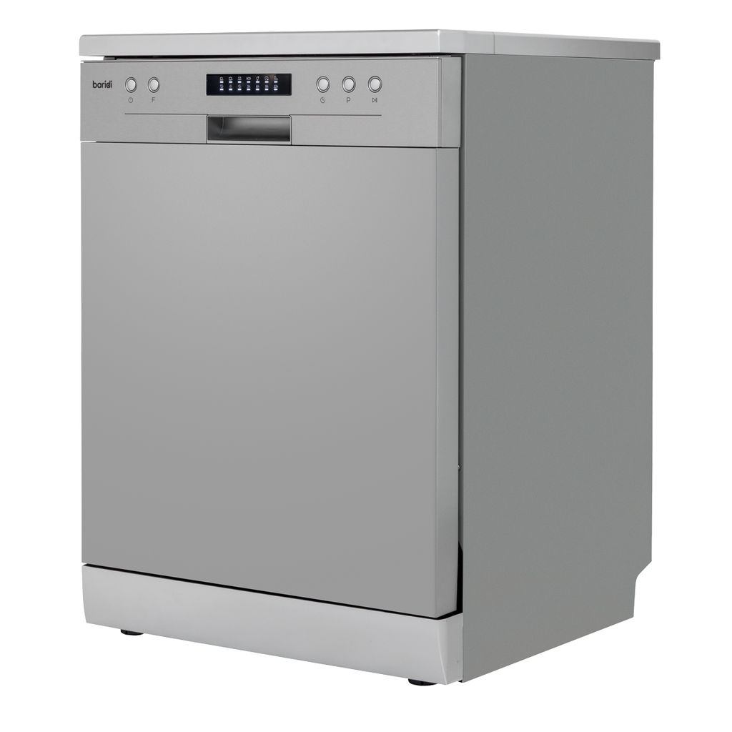 Regular Sized Freestanding Dishwasher 60cm Wide 13 Place Settings - Silver DH280