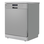 Regular Sized Freestanding Dishwasher 60cm Wide 13 Place Settings - Silver DH280