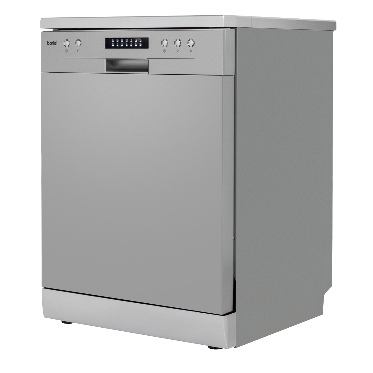 Regular Sized Freestanding Dishwasher 60cm Wide 13 Place Settings - Silver DH280