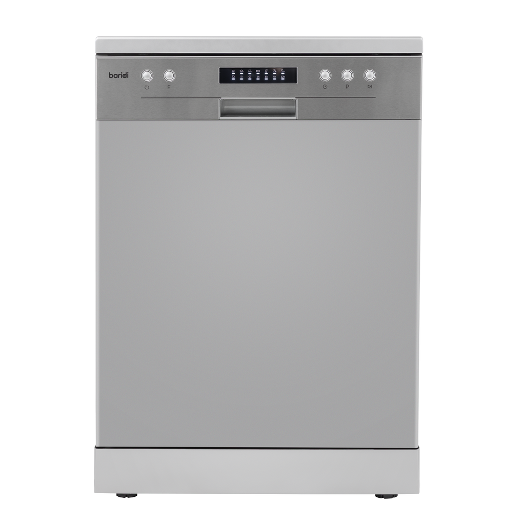 Regular Sized Freestanding Dishwasher 60cm Wide 13 Place Settings - Silver DH280