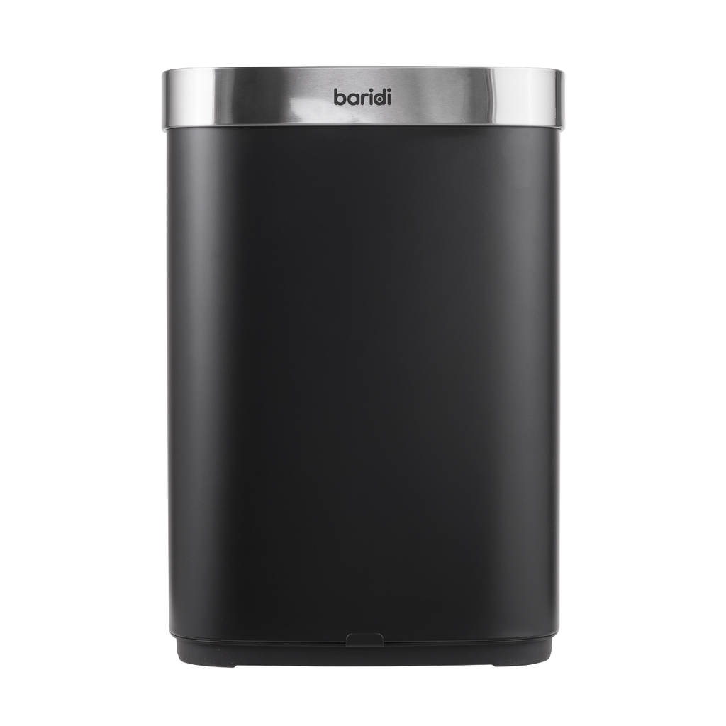 Sensor Bin 65L - Black/Stainless Steel DH282