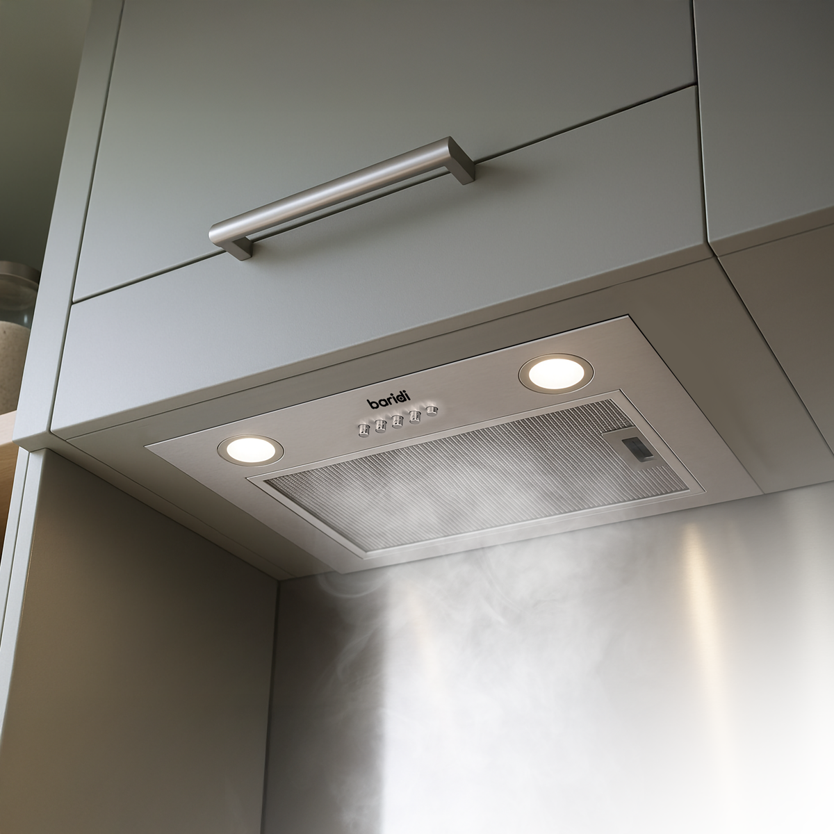 Cooker Hood with 5-Layer Filter 52cm - Stainless Steel DH284