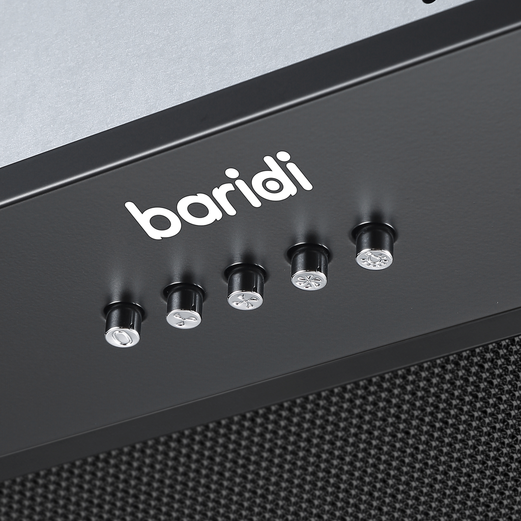 Cooker Hood with 5 Layer Filter 52cm - Black DH285