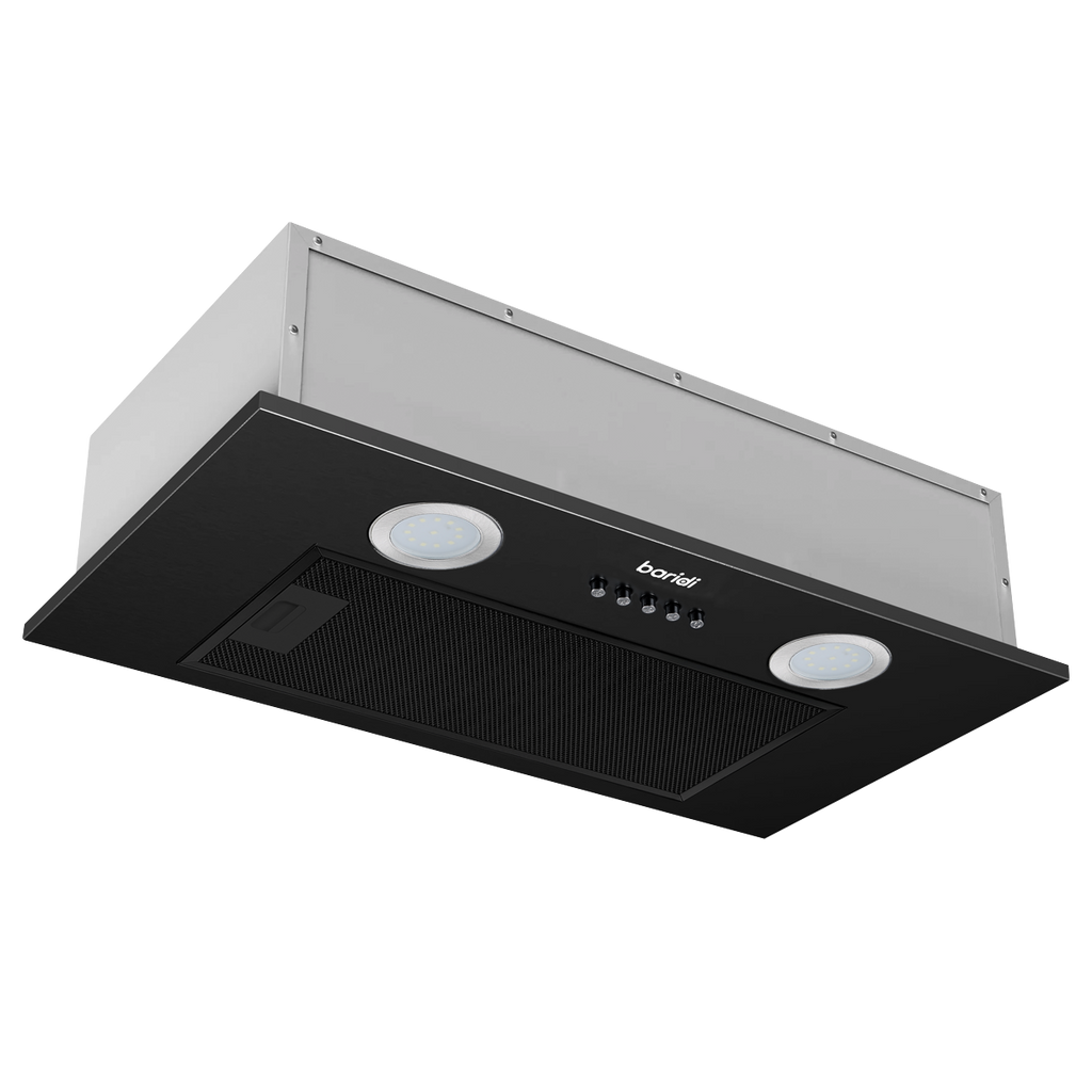 Cooker Hood with 5 Layer Filter 52cm - Black DH285