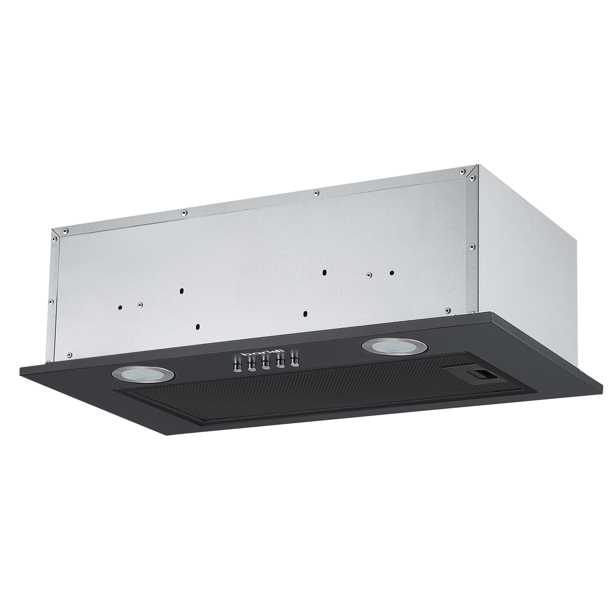 Cooker Hood with 5 Layer Filter 52cm - Black DH285