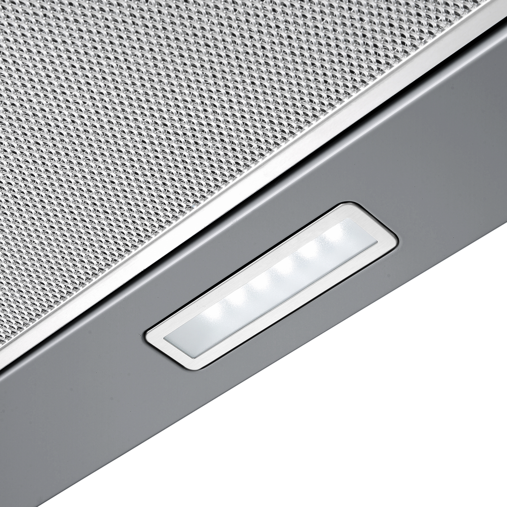 Telescopic Cooker Hood with Aluminium Filters 60cm - Stainless Steel DH286