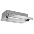 Telescopic Cooker Hood with Aluminium Filters 60cm - Stainless Steel DH286