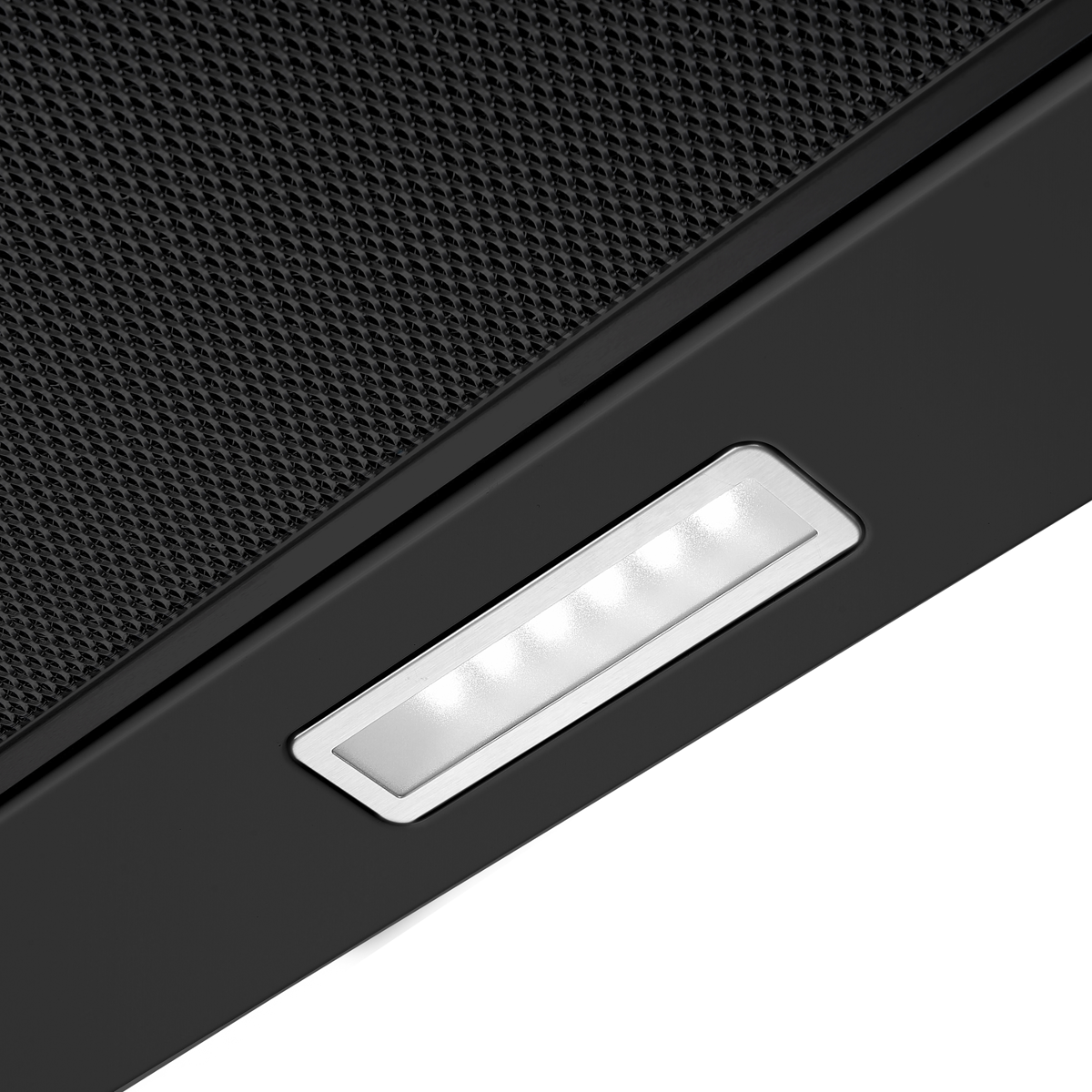 Telescopic Cooker Hood with Aluminium Filters 60cm - Black DH287