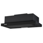 Telescopic Cooker Hood with Aluminium Filters 60cm - Black DH287