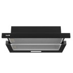 Telescopic Cooker Hood with Aluminium Filters 60cm - Black DH287