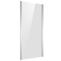 Side Panel for Sliding Shower Doors, 6mm Tempered Glass - Chrome DH296