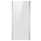 Side Panel for Sliding Shower Doors, 6mm Tempered Glass - Chrome DH296