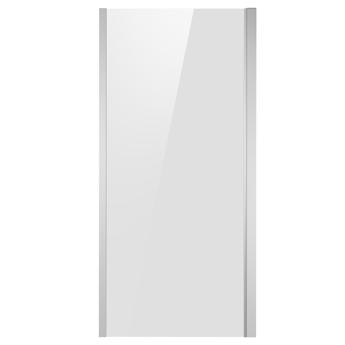 Side Panel for Sliding Shower Doors, 6mm Tempered Glass - Chrome DH296