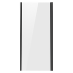 Side Panel for Sliding Shower Doors, 6mm Tempered Glass - Black DH297