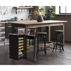 18 Bottle Wine Fridge & Cooler - Stainless Steel DH29